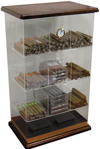 The Roosevelt..Wood Base..Humidor...250 Ct.